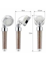 Лійка - насадка для душу SUNROZ Spa Heathy з турмаліном для пом'якшення та очищення води від хлору та домішок - мініатюра 5