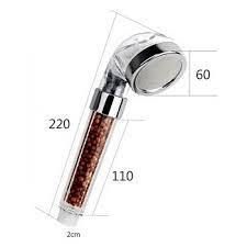 Лійка - насадка для душу SUNROZ Spa Heathy з турмаліном для пом'якшення та очищення води від хлору та домішок - мініатюра 8