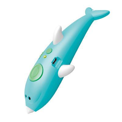 3D Ручка з трафаретами Дельфін Набір для дитячої творчості 3dPen Dolphin 9003 - мініатюра 2
