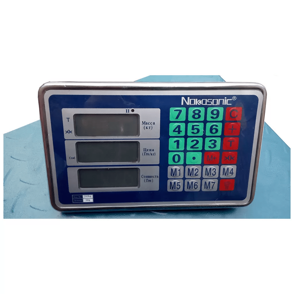 Бездротові платформні вантажні wifi ваги Nokasonic, до 600 кг - мініатюра 2