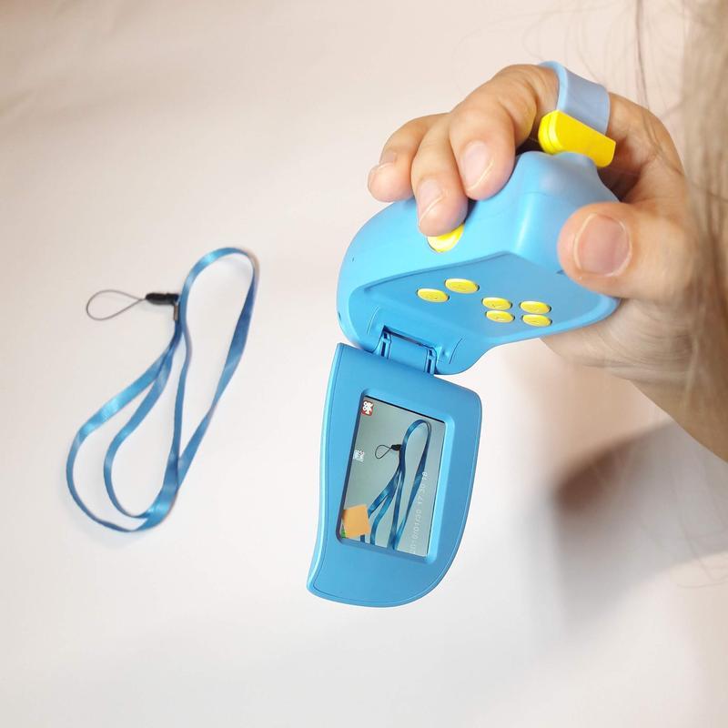 Дитячий фотоапарат - камера Kids Camera Пташка ∙ Зйомка фото та відео ∙ Вбудовані ігри ∙ Диктофон ∙ Підтримка фільтрів та рамок - мініатюра 2