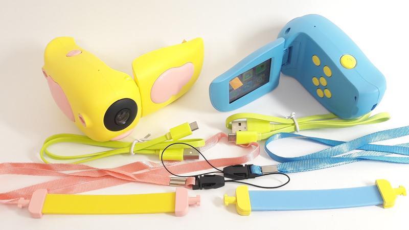 Дитячий фотоапарат - камера Kids Camera Пташка ∙ Зйомка фото та відео ∙ Вбудовані ігри ∙ Диктофон ∙ Підтримка фільтрів та рамок - мініатюра 4