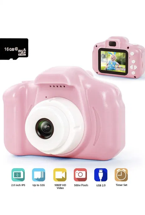 Дитячий фотоапарат "X200 children camera" PR3 - мініатюра 2