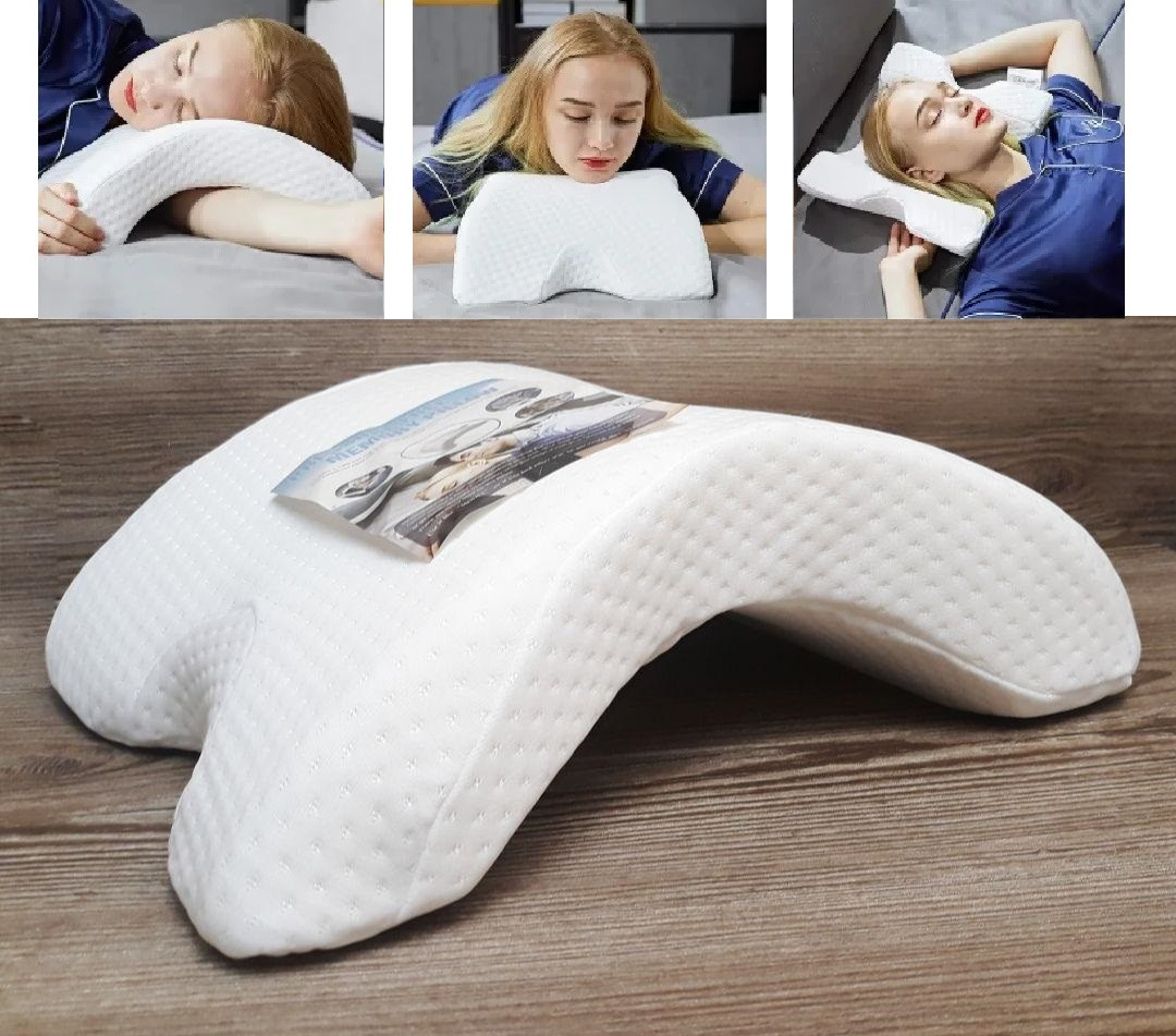 Ортопедична подушка - тунель Pressure Memory Pillow з ефектом пам'яті - мініатюра 2