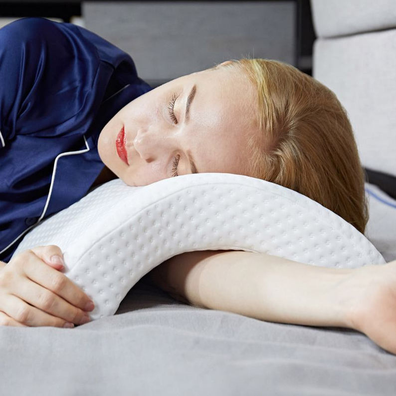 Ортопедична подушка - тунель Pressure Memory Pillow з ефектом пам'яті - мініатюра 7