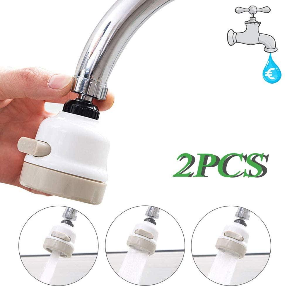 Насадка на кран - аератор з обертанням на 360° ∙ Гнучкий кран на змішувач ∙ Економія води - мініатюра 2
