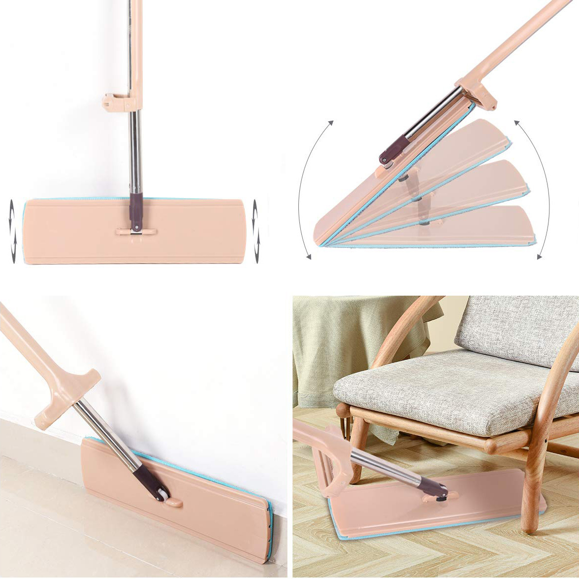 Швабра ледарка з віджимом Spin Mop Cleaner 360 ∙Самовіджимна швабра мікрофібра для швидкого миття підлог