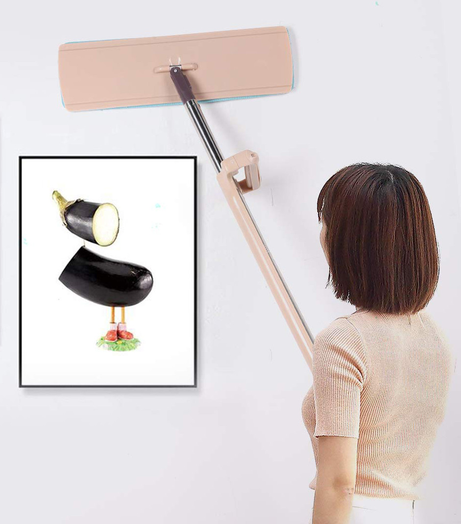 Швабра ледарка з віджимом Spin Mop Cleaner 360 ∙Самовіджимна швабра мікрофібра для швидкого миття підлог - мініатюра 2