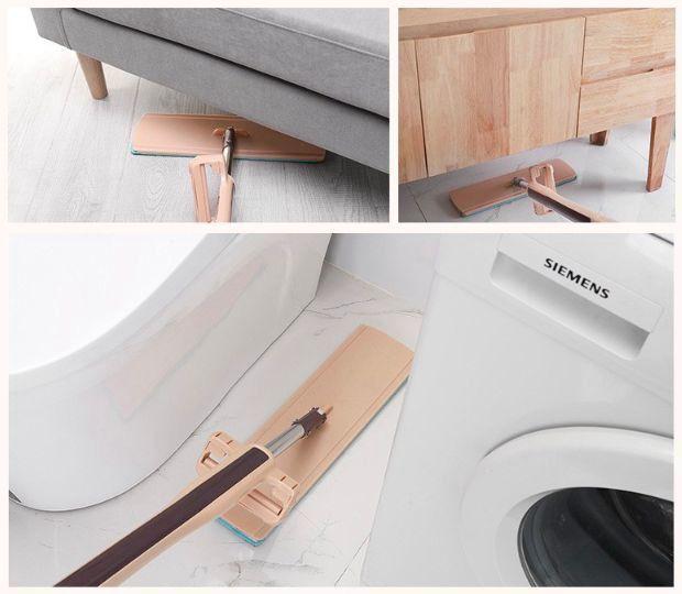 Швабра ледарка з віджимом Spin Mop Cleaner 360 ∙Самовіджимна швабра мікрофібра для швидкого миття підлог - мініатюра 6