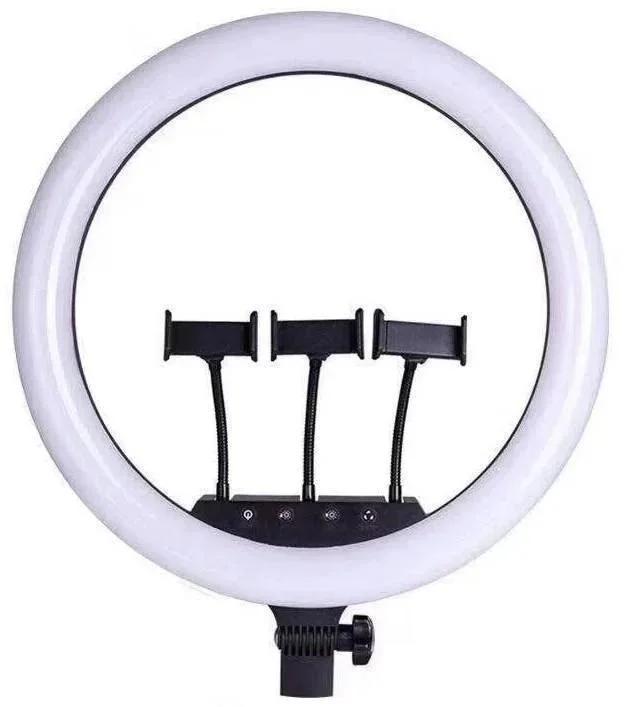 Кільцева LED лампа із пультом, 36 см | Світлодіодне селфі кільце для зйомок