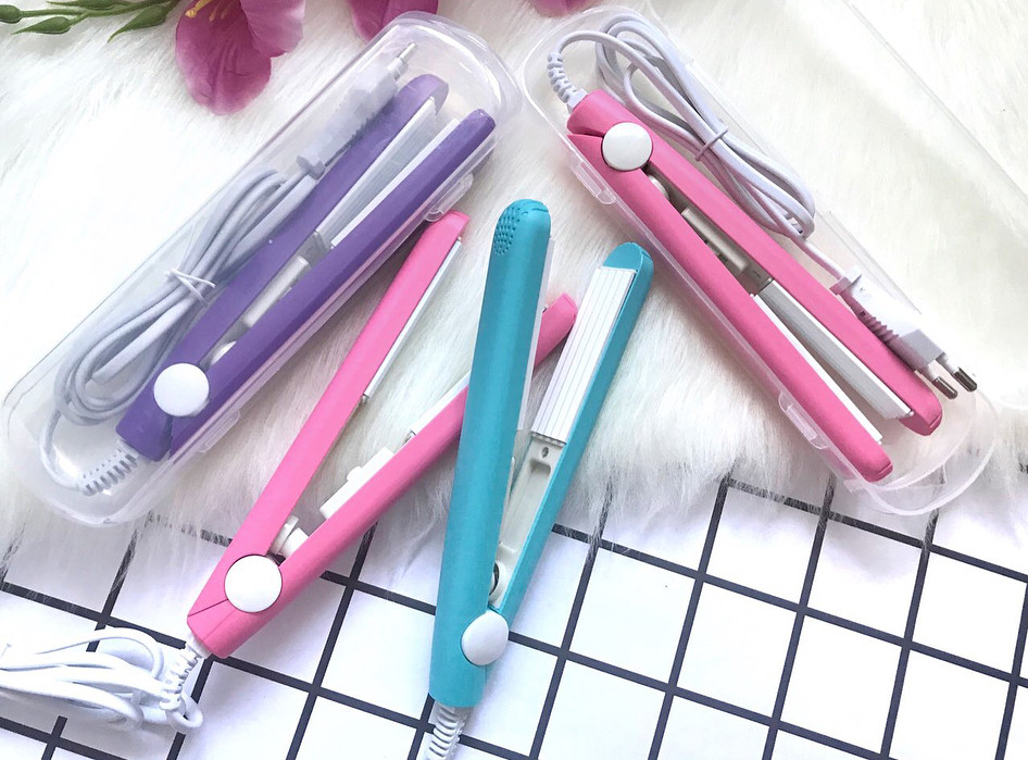 Міні плойка - гофре Haidi HD-002 ∙ Праска - щипці для прикореневого об'єму волосся ∙ Дрібне гафре