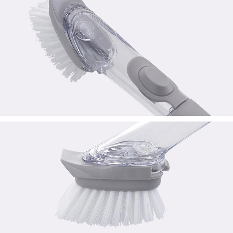 Багатофункціональна щітка Decontamination Wok Brush для миття та чищення з дозатором - мініатюра 5