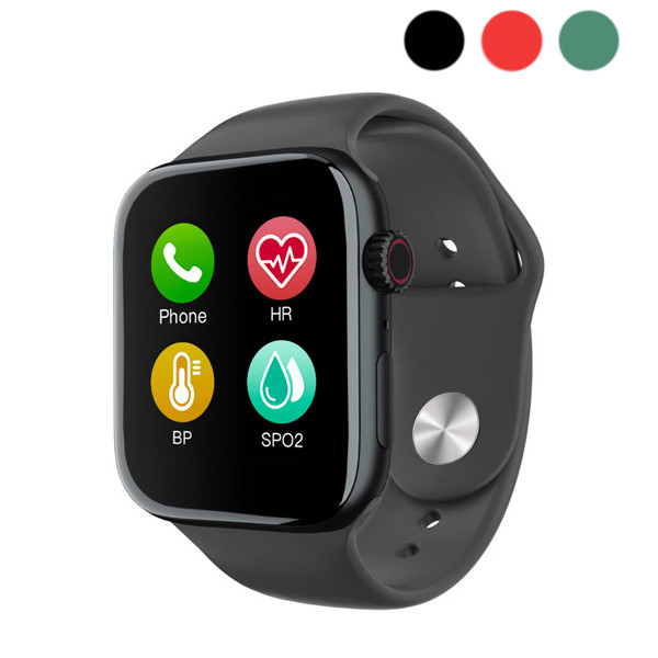 Розумний годинник S6 Bluetooth Call Смарт трекер фітнес-браслет ∙ Лічильник кроків, вимірювання пульсу, тиску, температури тіла ∙ Виклик по Bluetooth ∙ Відтворення музики - мініатюра 2