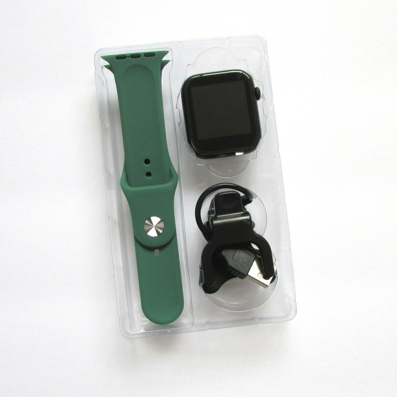 Розумний годинник S6 Bluetooth Call Смарт трекер фітнес-браслет ∙ Лічильник кроків, вимірювання пульсу, тиску, температури тіла ∙ Виклик по Bluetooth ∙ Відтворення музики - мініатюра 8