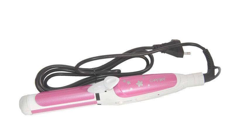Праска для волосся Gemei GM-1960 Плойка 2 в 1 Випрямляч та Гофре - мініатюра 3