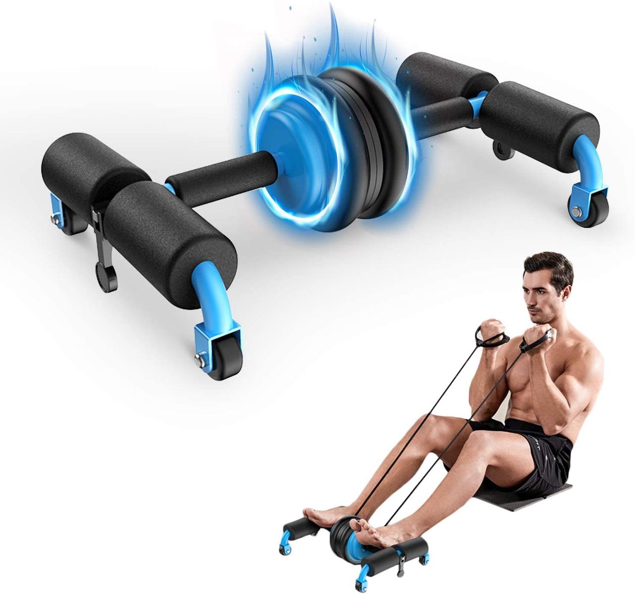 Універсальний тренажер Multifunction Abdominal Wheel Домашній тренажер для всього тіла - мініатюра 3