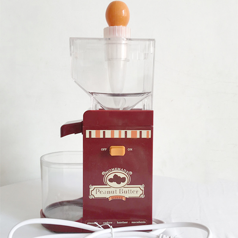 Домашній апарат для приготування арахісової олії / пасти Електричний портативний подрібнювач горіхів - мініатюра 2