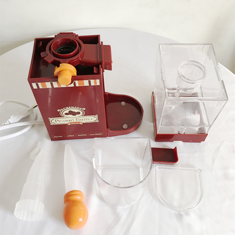 Домашній апарат для приготування арахісової олії / пасти Електричний портативний подрібнювач горіхів - мініатюра 4