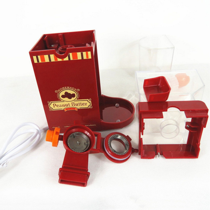 Домашній апарат для приготування арахісової олії / пасти Електричний портативний подрібнювач горіхів - мініатюра 6