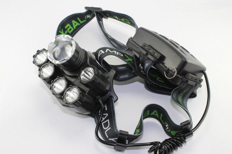 Ліхтарик налобний ліхтар Bailong BL-T78 - мініатюра 2