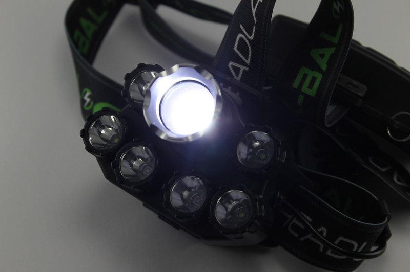 Ліхтарик налобний ліхтар Bailong BL-T78 - мініатюра 3