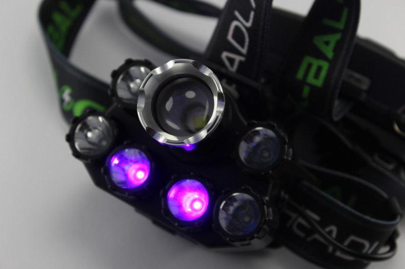 Ліхтарик налобний ліхтар Bailong BL-T78 - мініатюра 6