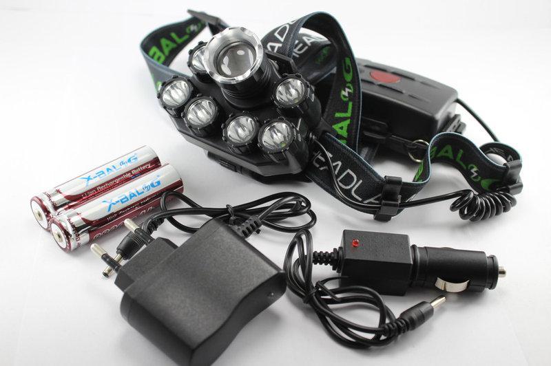 Ліхтарик налобний ліхтар Bailong BL-T78 - мініатюра 7