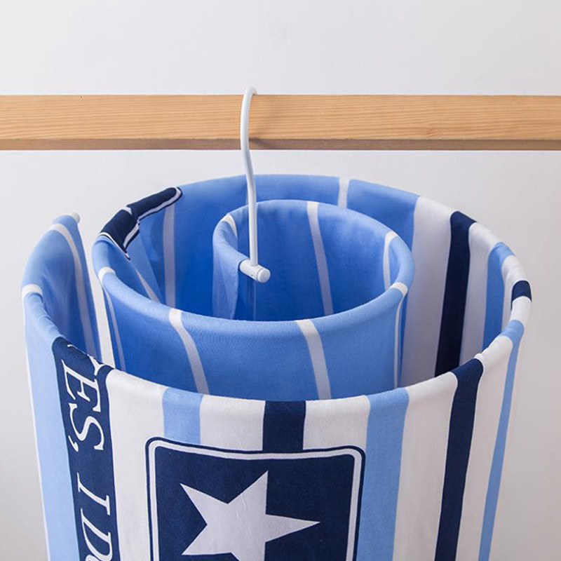 Багатофункціональна спіральна вішалка - сушарка для вертикальної сушки білизни та ковдр - мініатюра 3