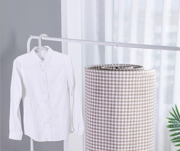 Багатофункціональна спіральна вішалка - сушарка для вертикальної сушки білизни та ковдр - мініатюра 6