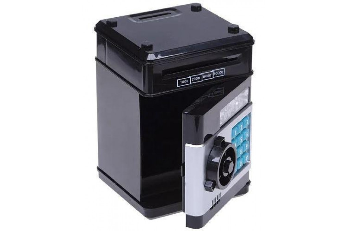 Дитячий сейф - скарбничка Number Bank з кодовим замком та купюроприймачем - мініатюра 2