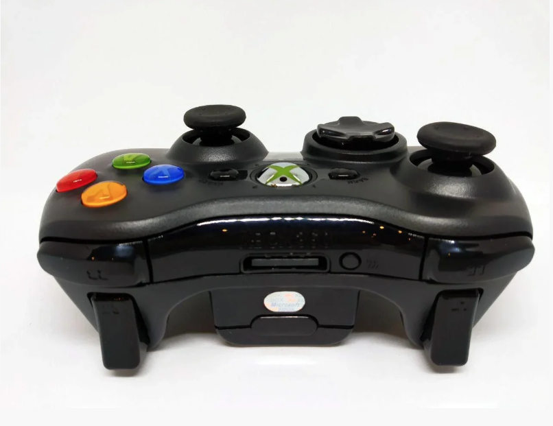 Бездротовий контролер Xbox 360 Bluetooth Wireless Controller Джойстик - геймпад для ікс бокс блютус, Чорний - мініатюра 2