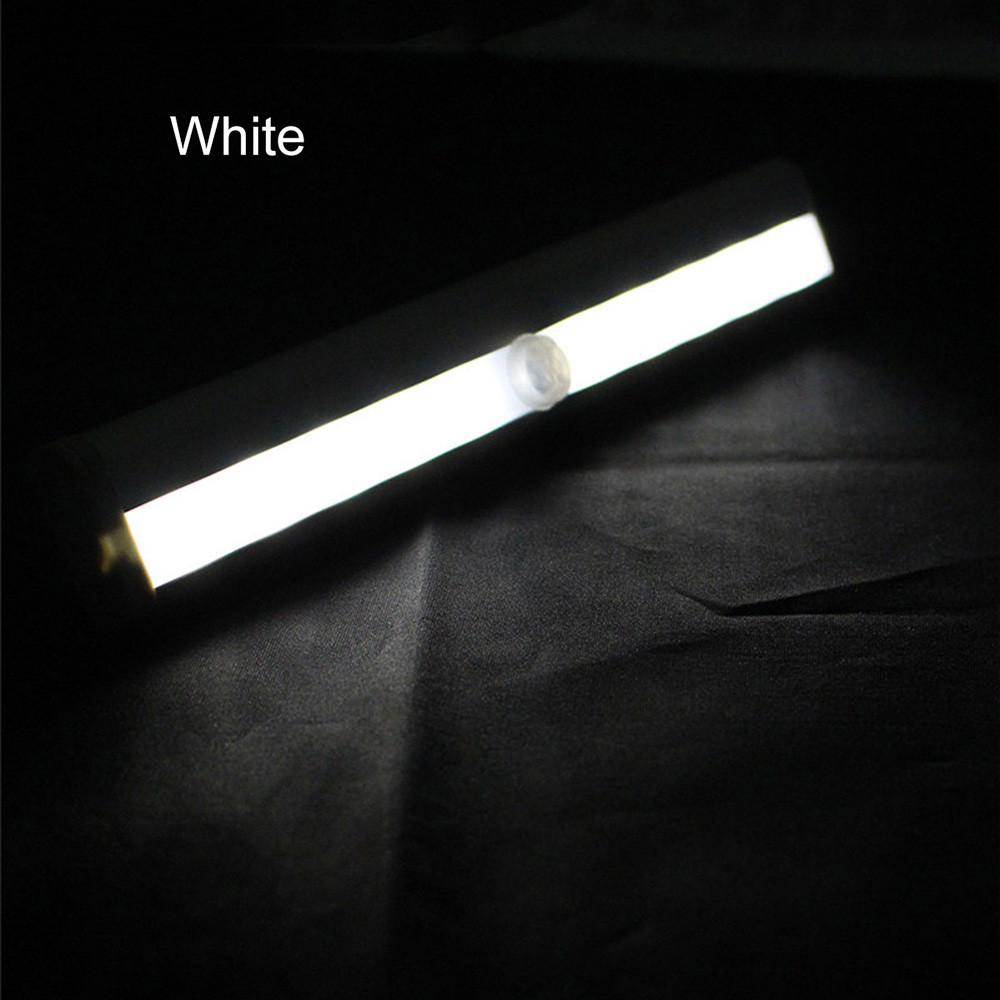 Безпровідний самоклеючий світильник SUNROZ Motion Brite з датчиком руху 10LED на батарейках - мініатюра 4