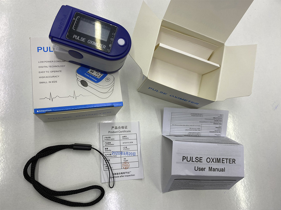 Пульсоксиметр Pulse Oximeter LK-87 на палець - мініатюра 5