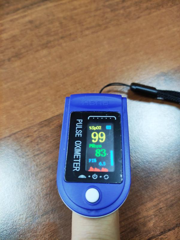 Пульсоксиметр Pulse Oximeter LK-87 на палець - мініатюра 9