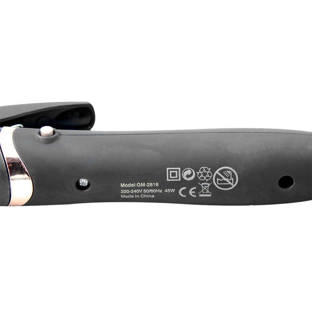 Стайлер для укладки волосся 6 в 1 Gemei GM-2816 PRO Мультистайлер зі знімними насадками праска плойка гофре спіральна завивка - мініатюра 10