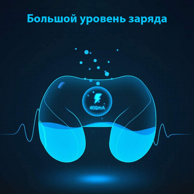 Масажна подушка U-shaped Massage pillow для шиї та спини інфрачервоний роликовий масажер - мініатюра 4