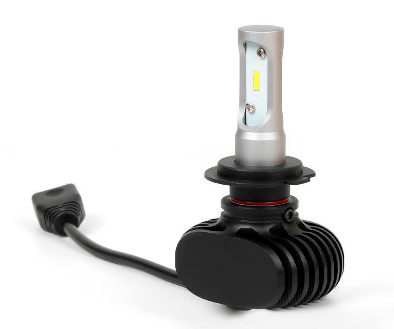 S1-H7 Комплект LED ламп HeadLight 6000K, 4000lm ∙ Автомобільні світлодіодні вогні в авто - мініатюра 3