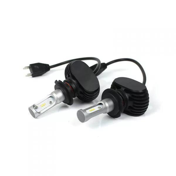 S1-H7 Комплект LED ламп HeadLight 6000K, 4000lm ∙ Автомобільні світлодіодні вогні в авто - мініатюра 4