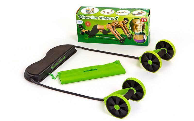 Тренажер для всього тіла REVOFLEX XTREME з 6 видами навантаження для тренування преса, рук, ніг, сідниць - мініатюра 5