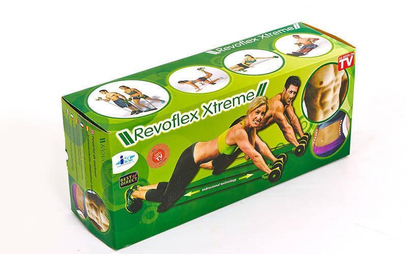 Тренажер для всього тіла REVOFLEX XTREME з 6 видами навантаження для тренування преса, рук, ніг, сідниць - мініатюра 7