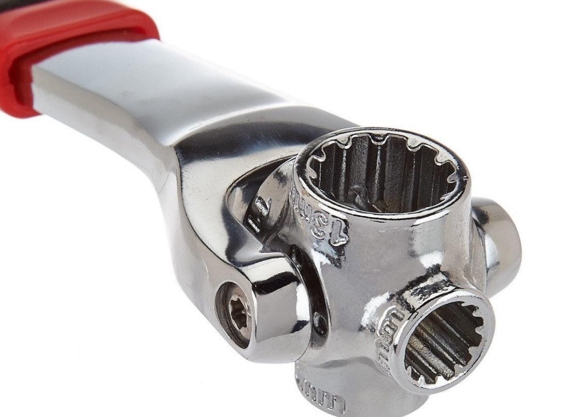 Універсальний гайковий ключ 48 в 1 Tiger Wrench з поворотною головкою - мініатюра 2