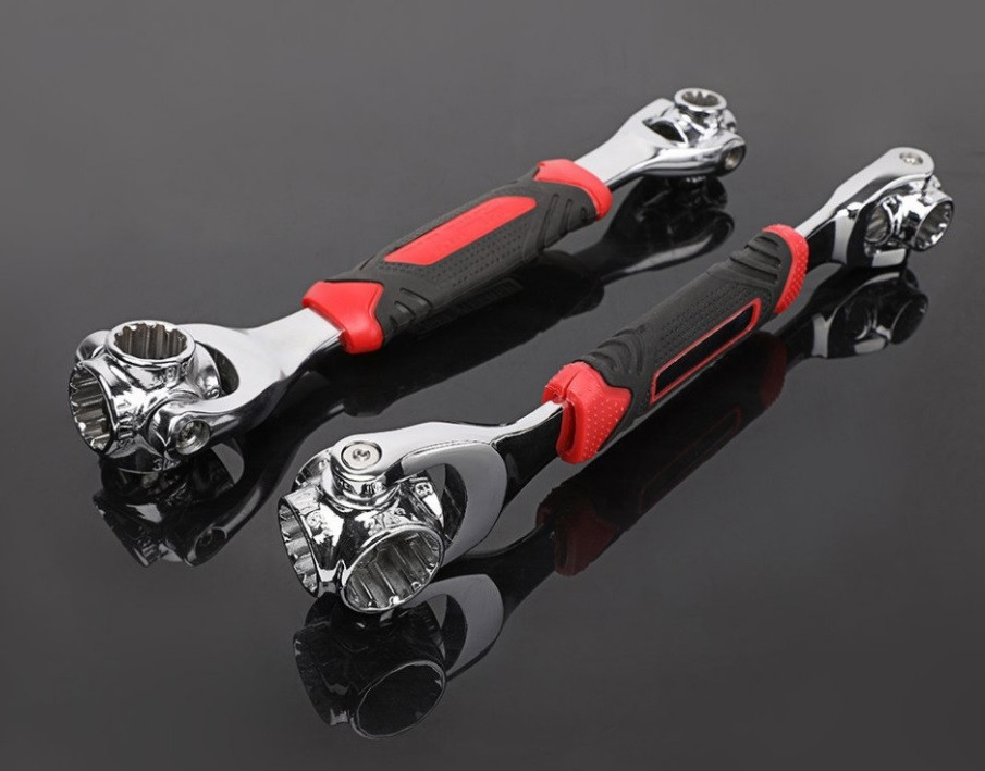 Універсальний гайковий ключ 48 в 1 Tiger Wrench з поворотною головкою - мініатюра 11