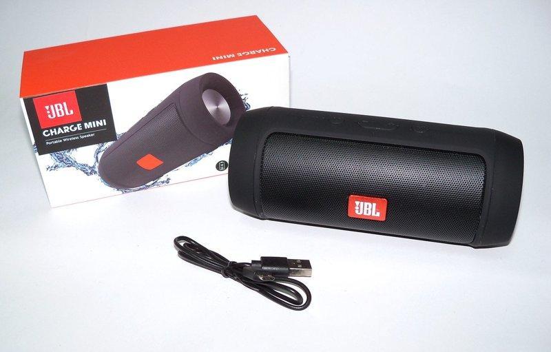 Портативна музична колонка Charge mini Bluetooth блютуз MP3 FM - мініатюра 6
