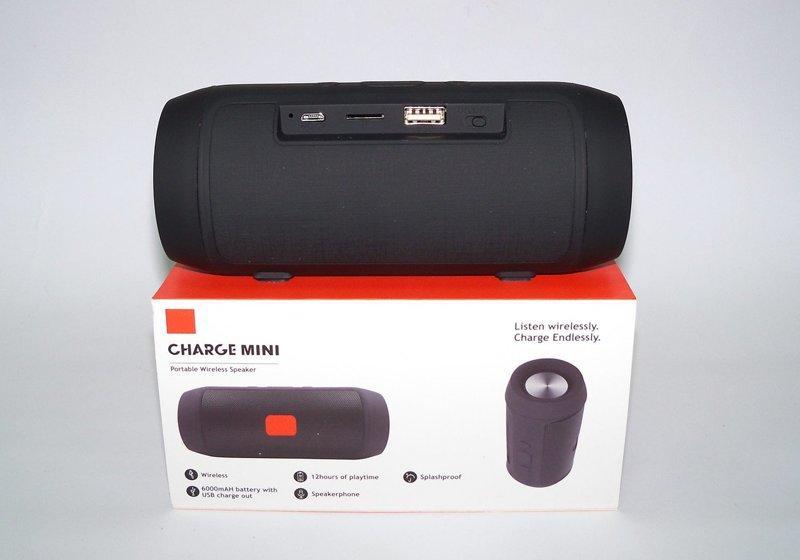 Портативна музична колонка Charge mini Bluetooth блютуз MP3 FM - мініатюра 7