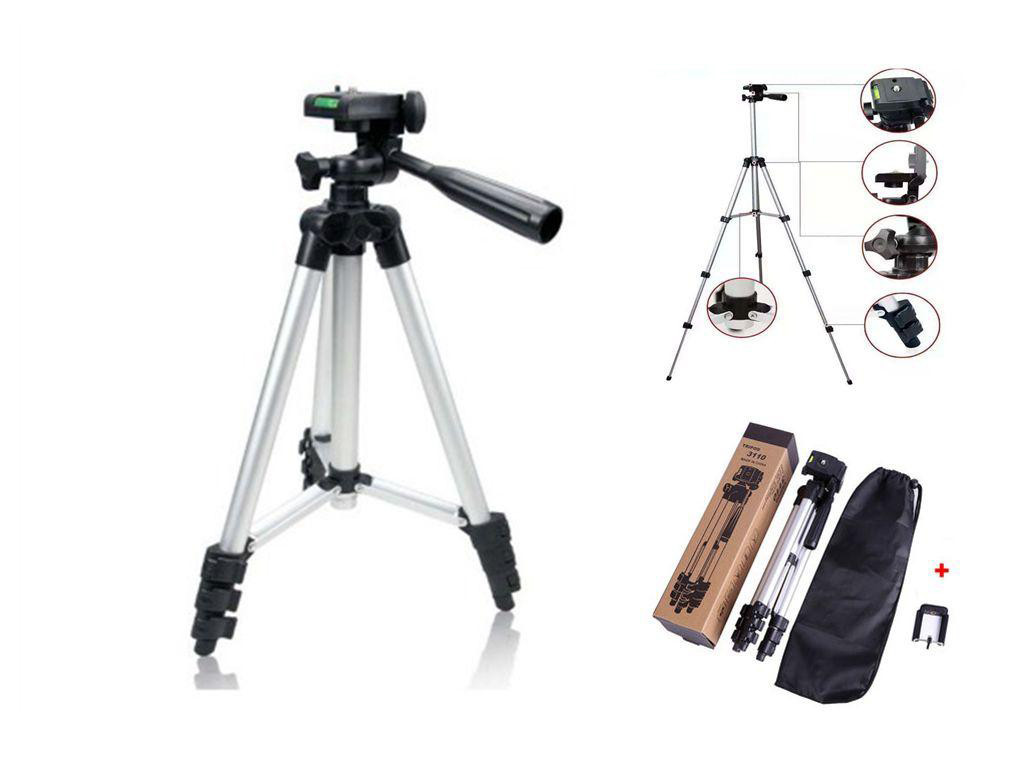 Штатив для камери Tripod TF-3110 Трипод - стійка телескопічна з тримачем смартфона - мініатюра 2
