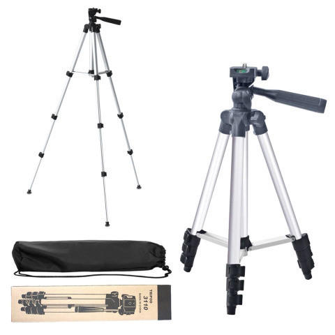Штатив для камери Tripod TF-3110 Трипод - стійка телескопічна з тримачем смартфона - мініатюра 5