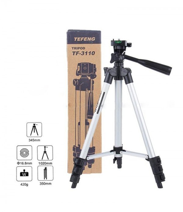 Штатив для камери Tripod TF-3110 Трипод - стійка телескопічна з тримачем смартфона - мініатюра 6