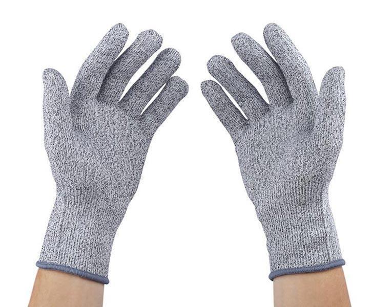 Рукавички від порізів Cut resistant gloves Порізостійкі захисні рукавички - мініатюра 2