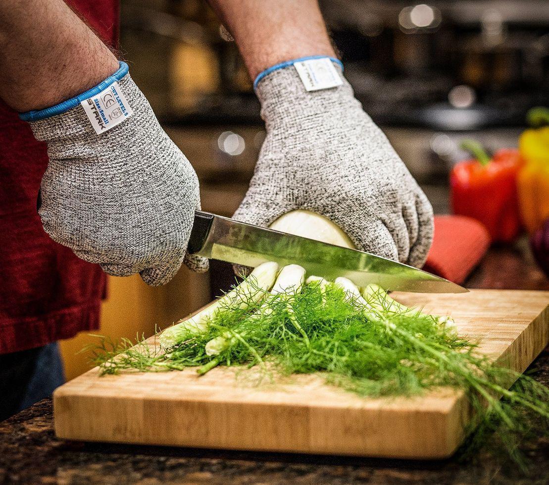 Рукавички від порізів Cut resistant gloves Порізостійкі захисні рукавички - мініатюра 5