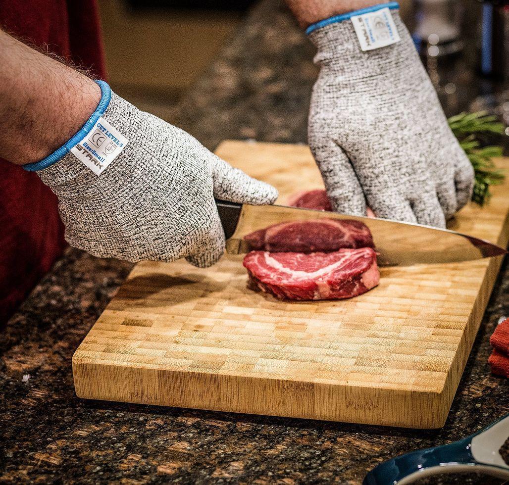 Рукавички від порізів Cut resistant gloves Порізостійкі захисні рукавички - мініатюра 7